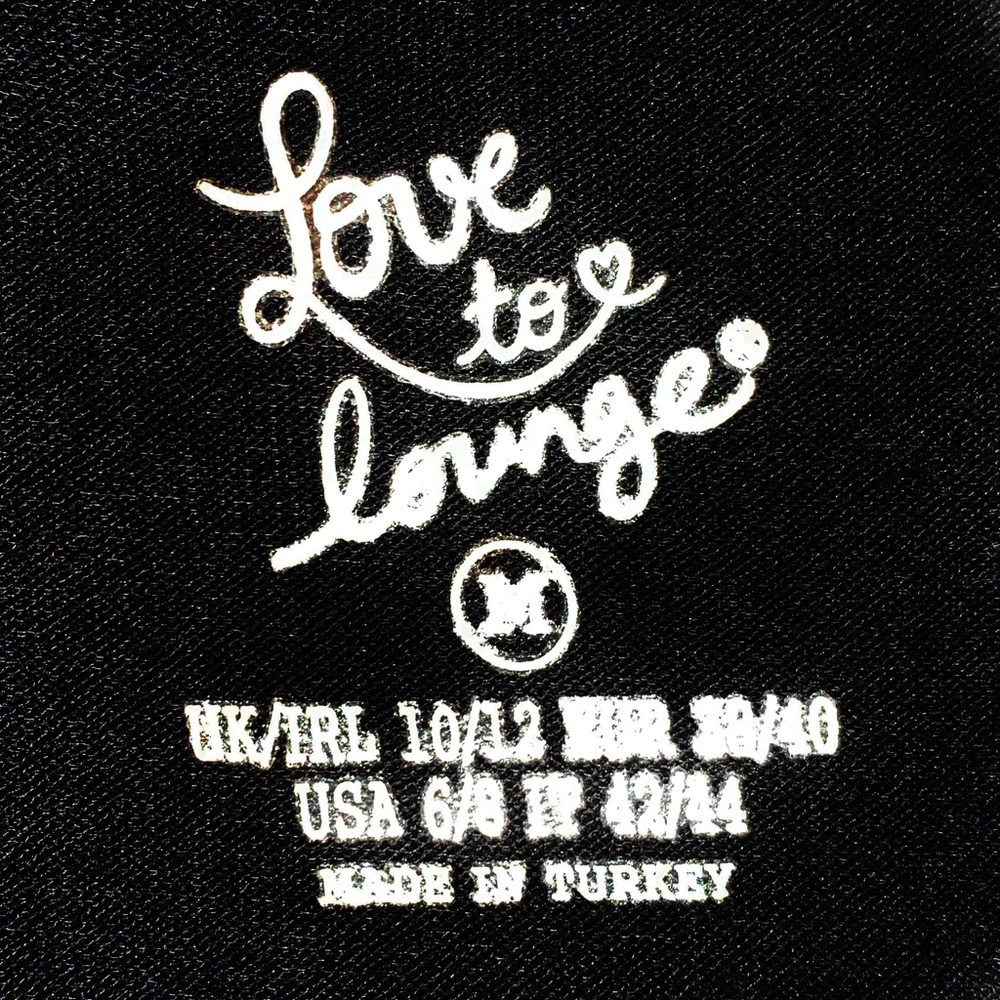 ⏰NEW Love to Lounge M black racer back slip dress - Picture 7 of 8